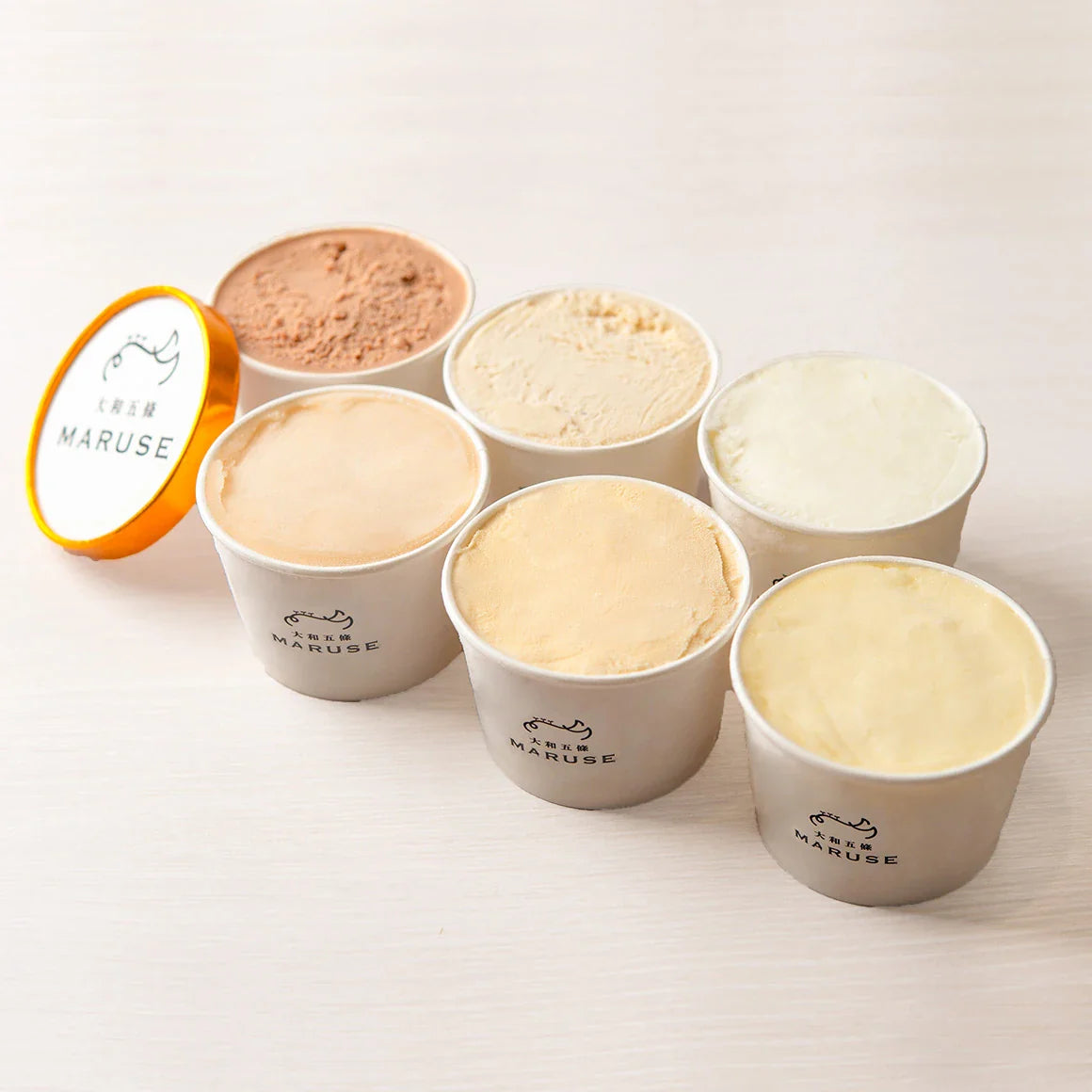 奈良のジェラートセット6種 【送料込み】